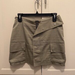 RTA Alana mini skirt in sage